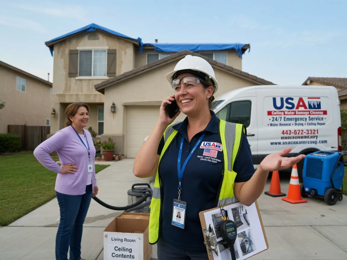 Ceiling Water Damage Restoration Ossian, IA FAQs